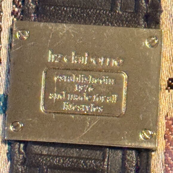 Liz Clayborne Canvas Trifold Wallet NWOT - Picture 4 of 7